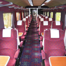 First Class Travel, Scotland to London, For Cancer Research